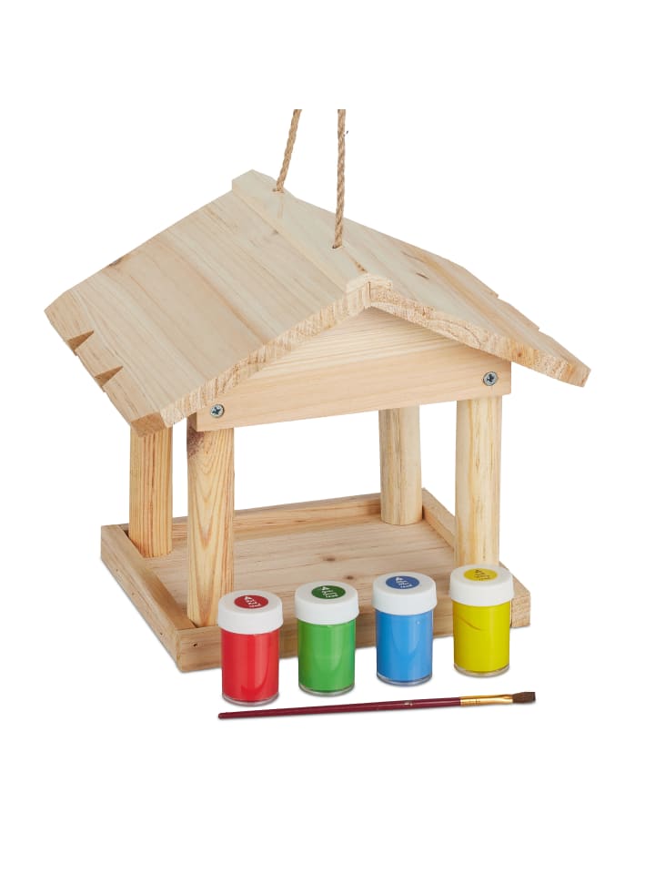 relaxdays Vogelhaus in Natur günstig kaufen onesize