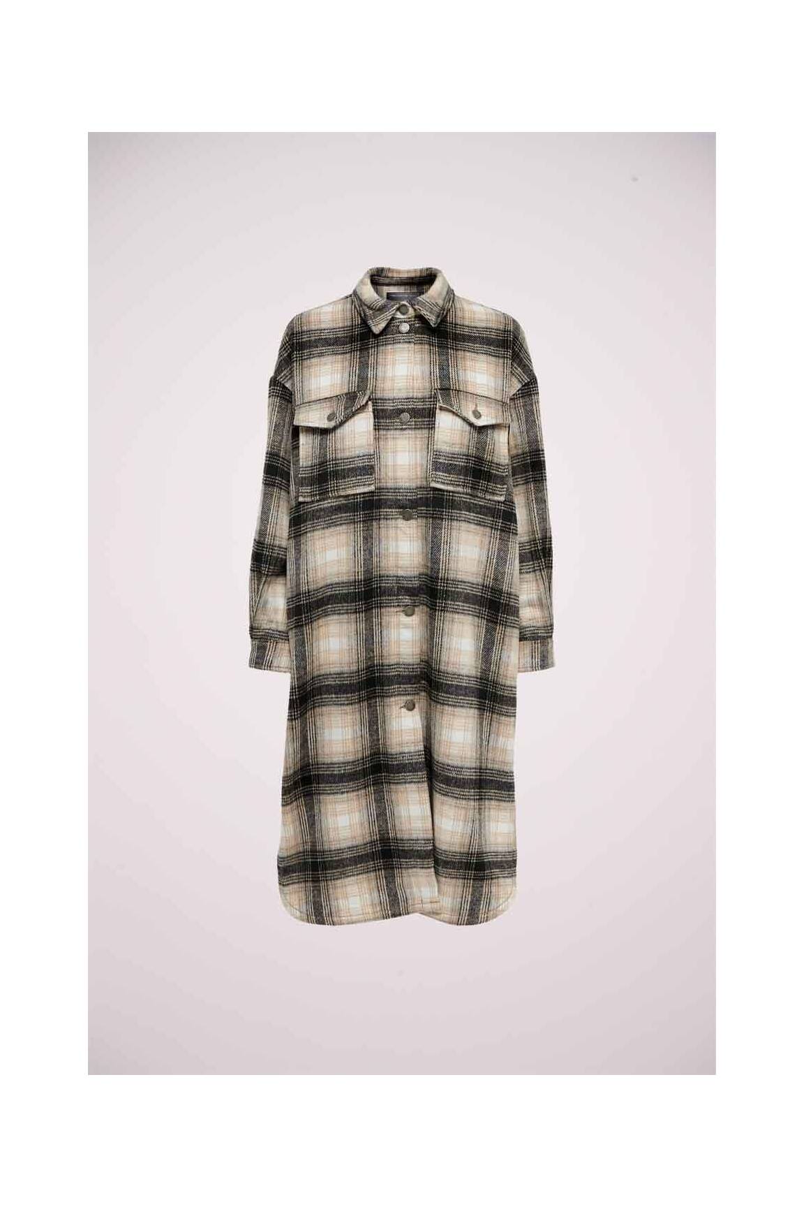 Only Manteaux Longs Femme couleur beige