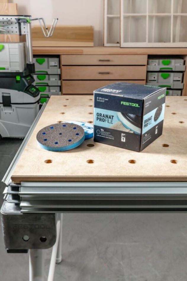 Festool Zubehör 578796 Granat PROfile Schleifmaterial D125 M GR PRO/10