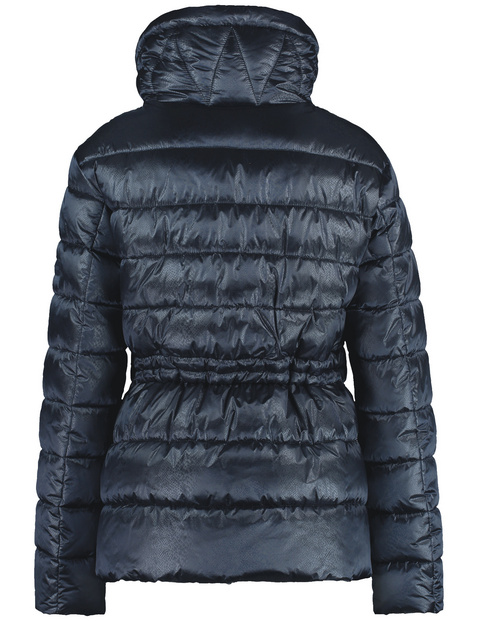 Gefütterte Outdoorjacke mit dezentem Snake Print