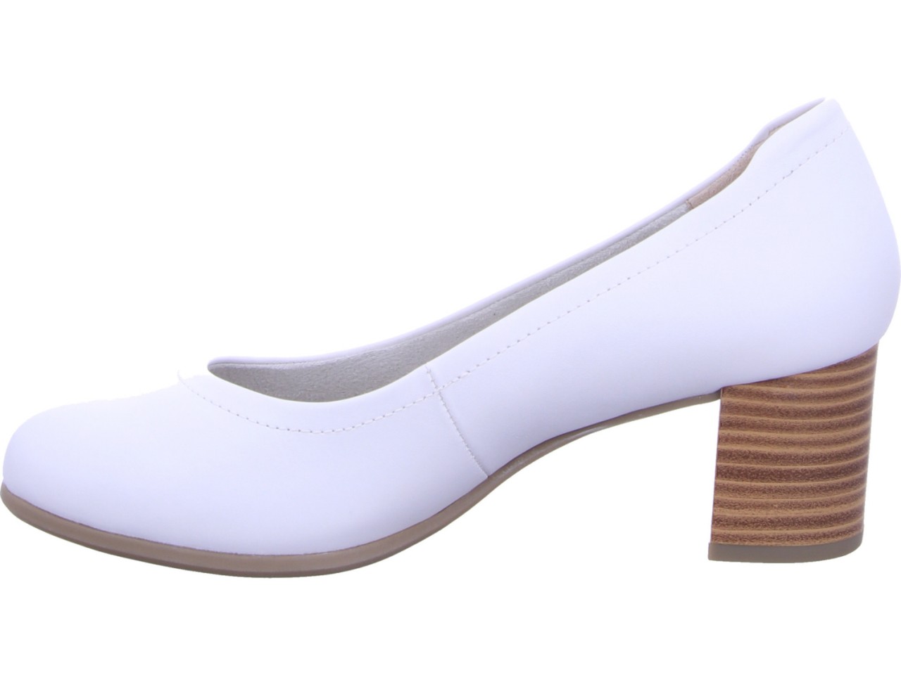 JANA Modische Pumps weiss