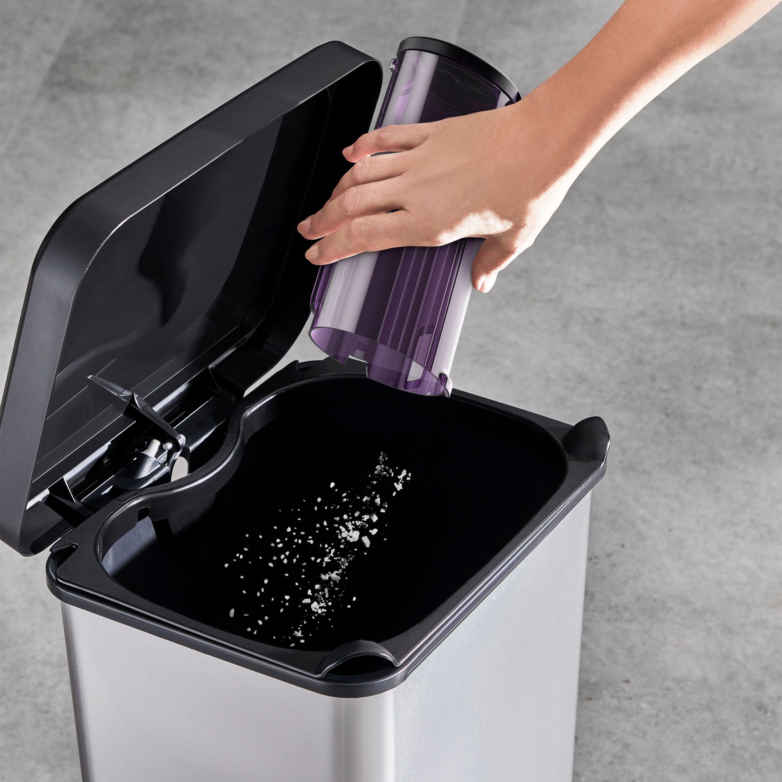 Rowenta Akku-Hand-und Stielstaubsauger HERO, RH2038 X-Force Flex 9.60 Allergy, 250 W, beutellos, kabellos, hohes Fassungsvermögen, Flex-Gelenk, lange Betriebsdauer