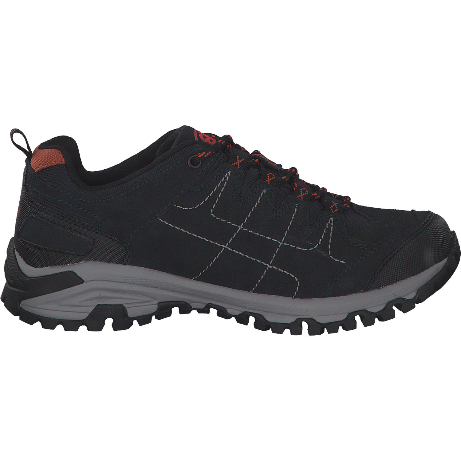 EB-Sport Mount Shasta Low, Wanderschuhe, Damen, Schwarz/Orange