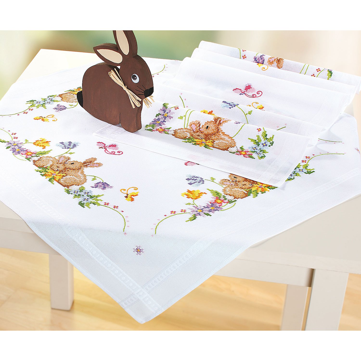Stickmitteldecke 