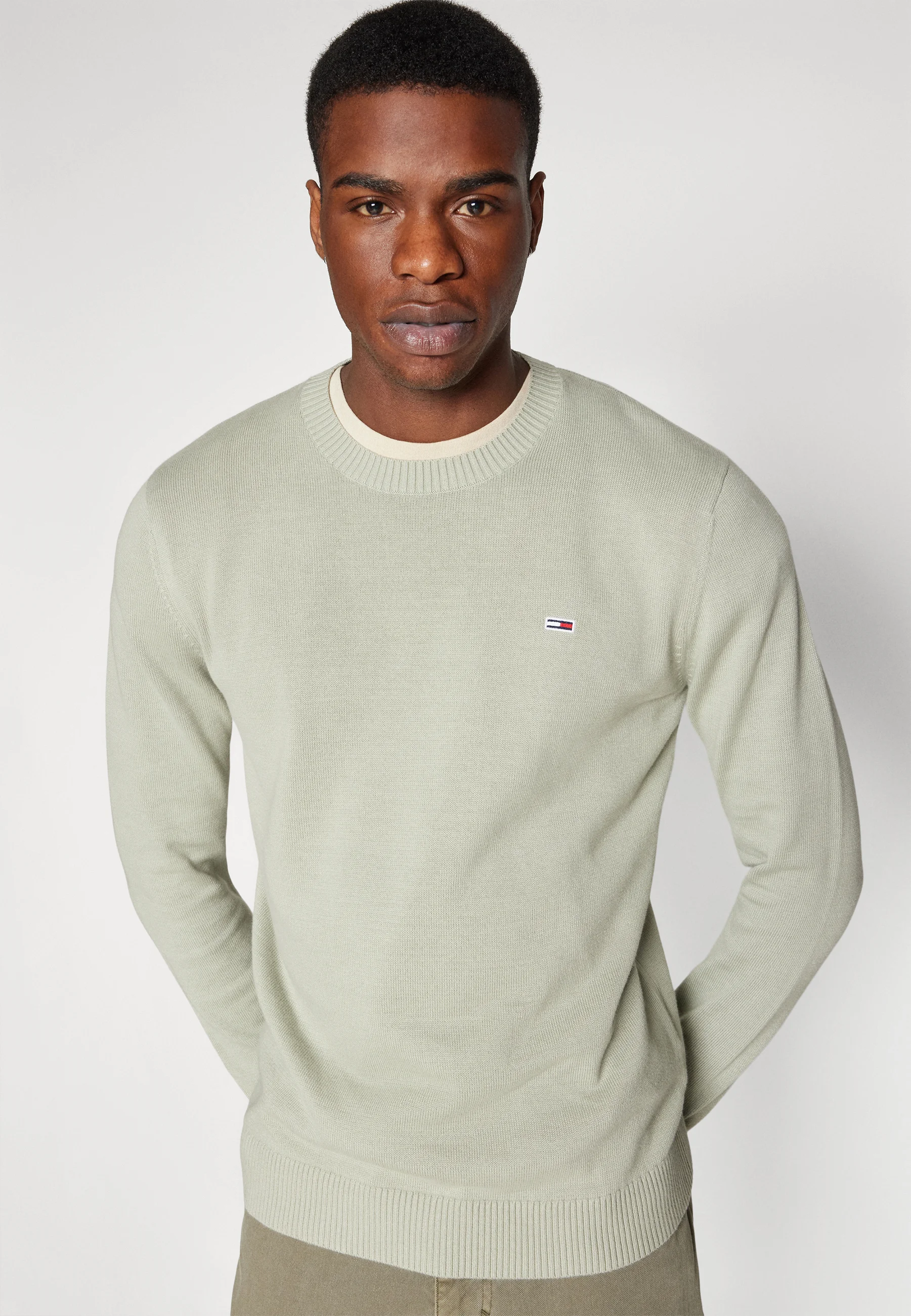 Suéter ligero esencial Tommy Jeans Slim - Suéter