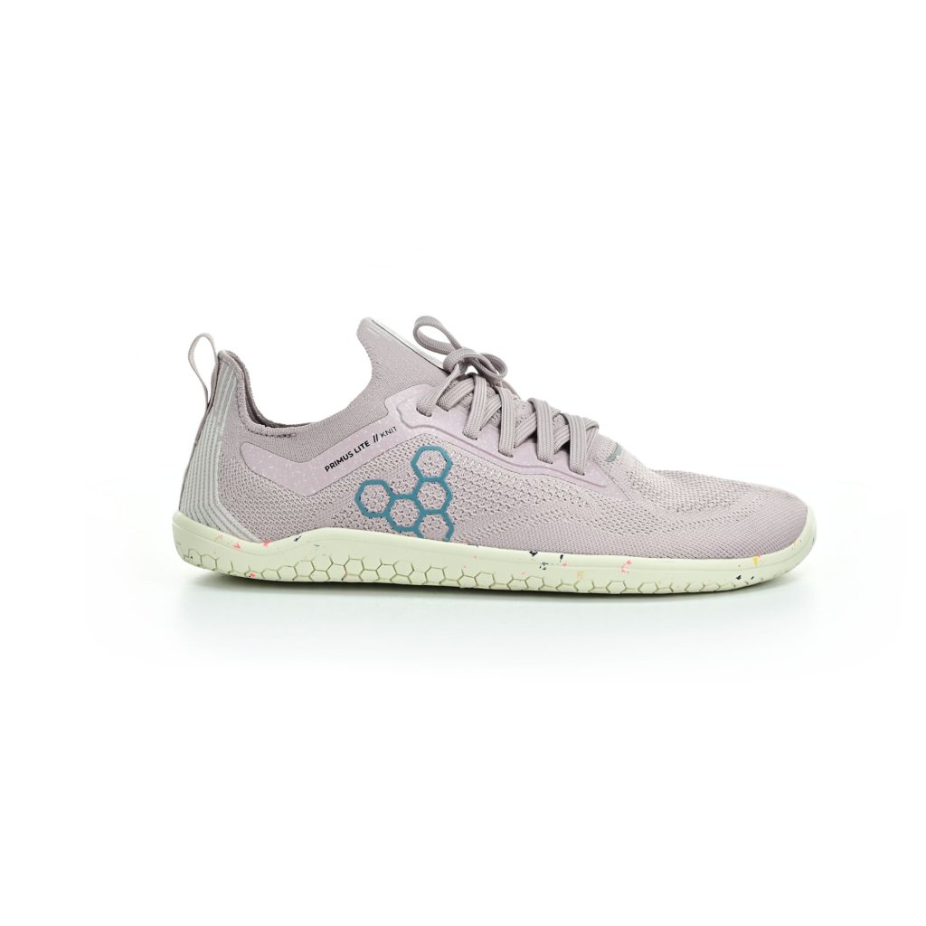 Vivobarefoot Primus Lite Knit L Violet Ice Textile sportliche Barfußschuhe