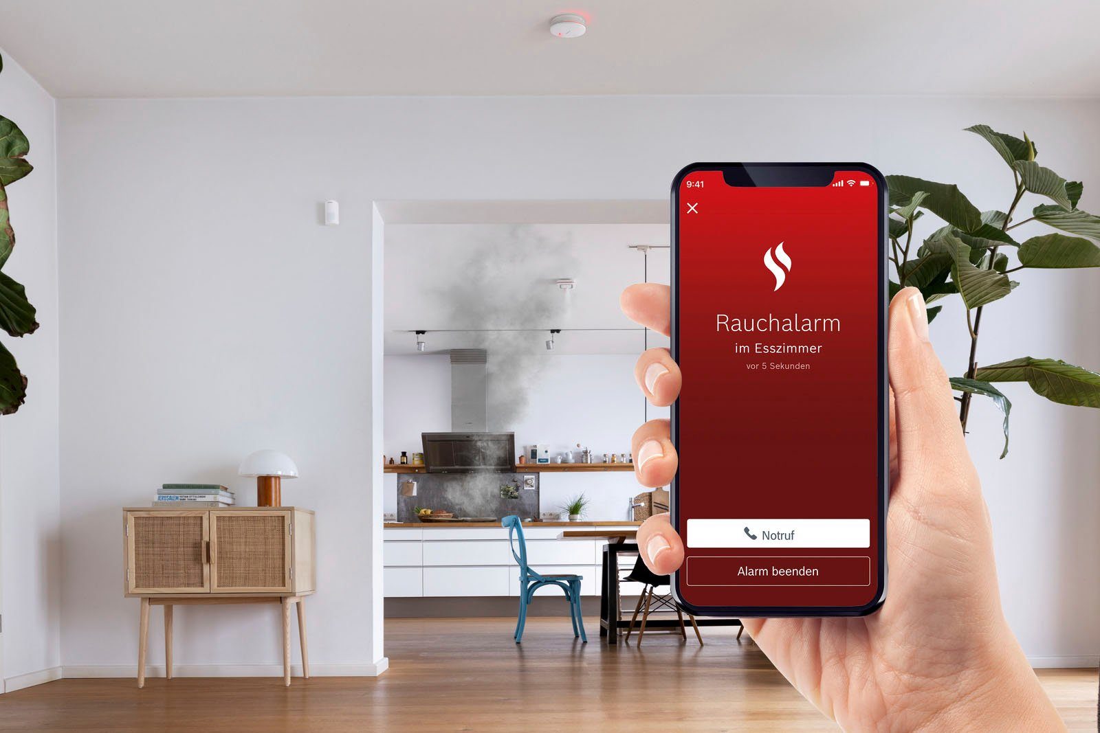 BOSCH Smart Home Rauchwarnmelder II Gefahrenmeldeanlage