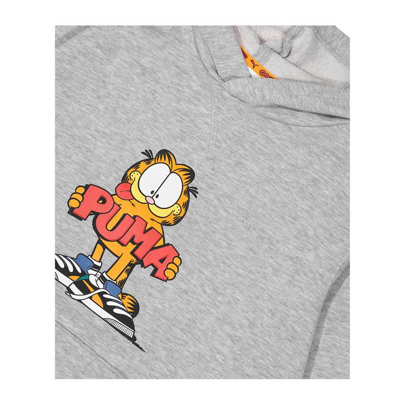 PUMA X Garfield Graphic Hoody Kids Sweatshirt Kinder