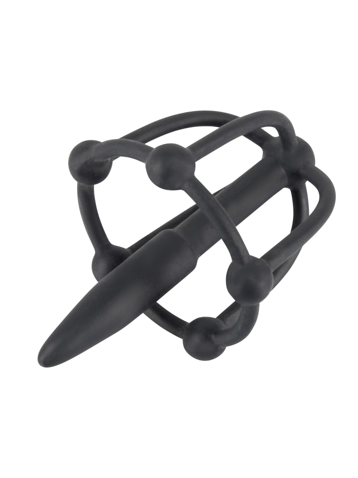 Penisplug Penisplug With Glans Cage in schwarz günstig kaufen 57 mm