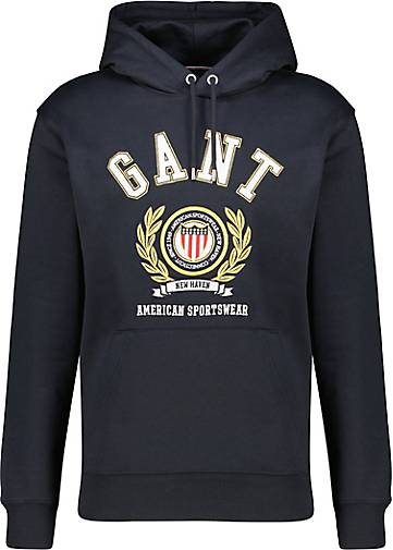 GANT Herren Sweatshirt CREST SWEAT HOODIE