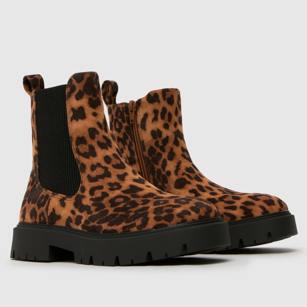 Dívčí boty Schuh Clement Chelsea béžové a hnědé