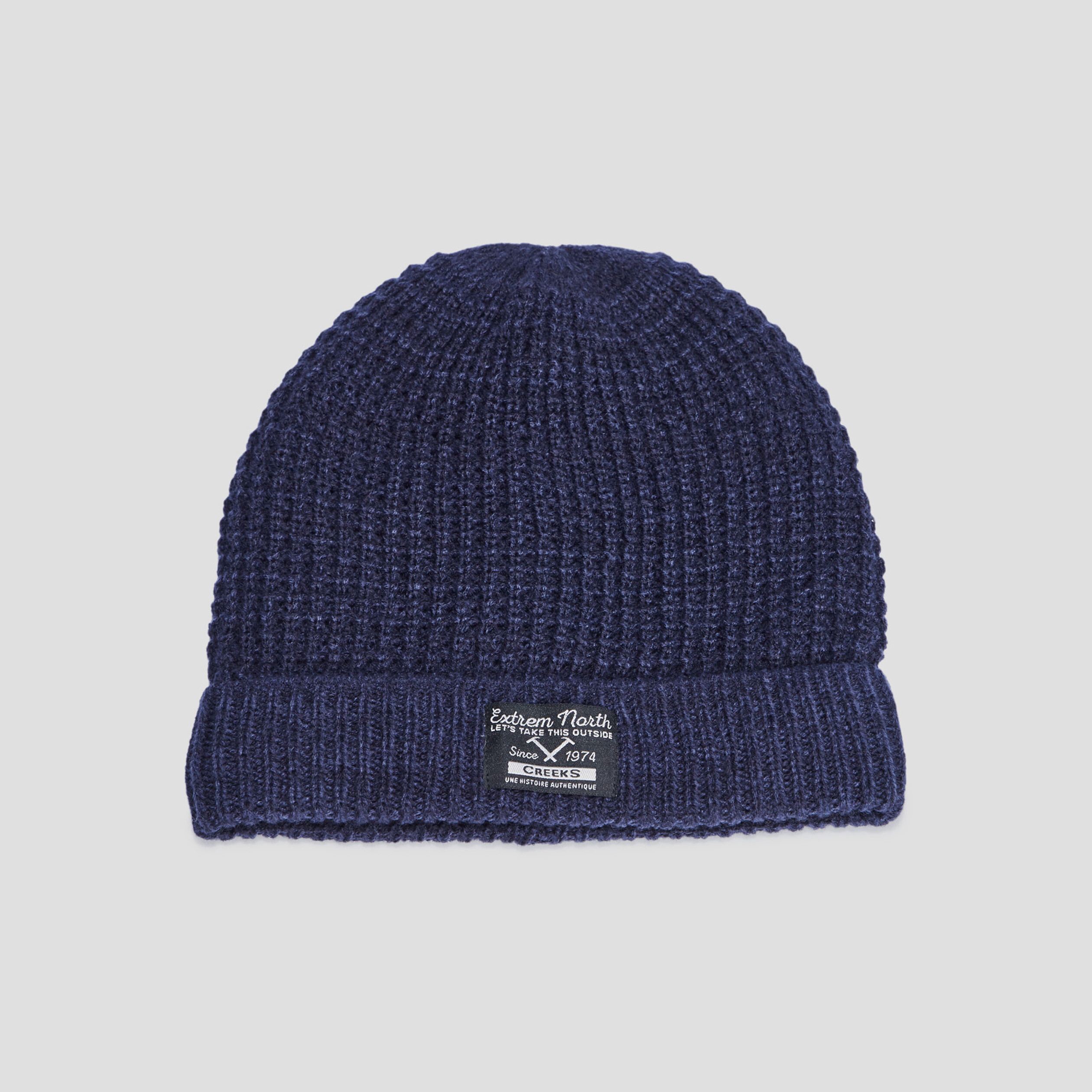 Bonnet Creeks bleu marine homme | La Halle