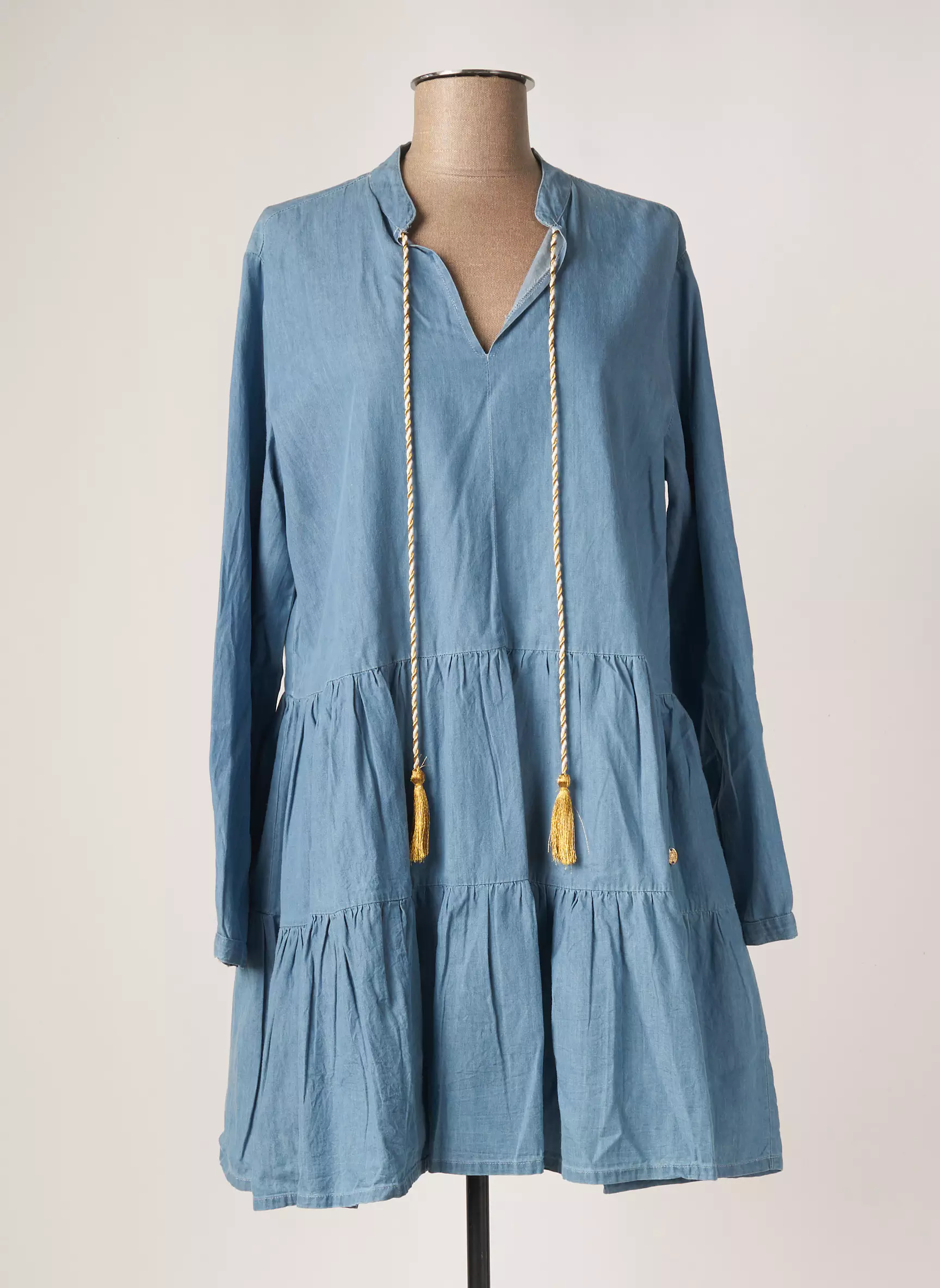 Les Tropeziennes Par M Belarbi Robes Courtes Femme couleur bleu