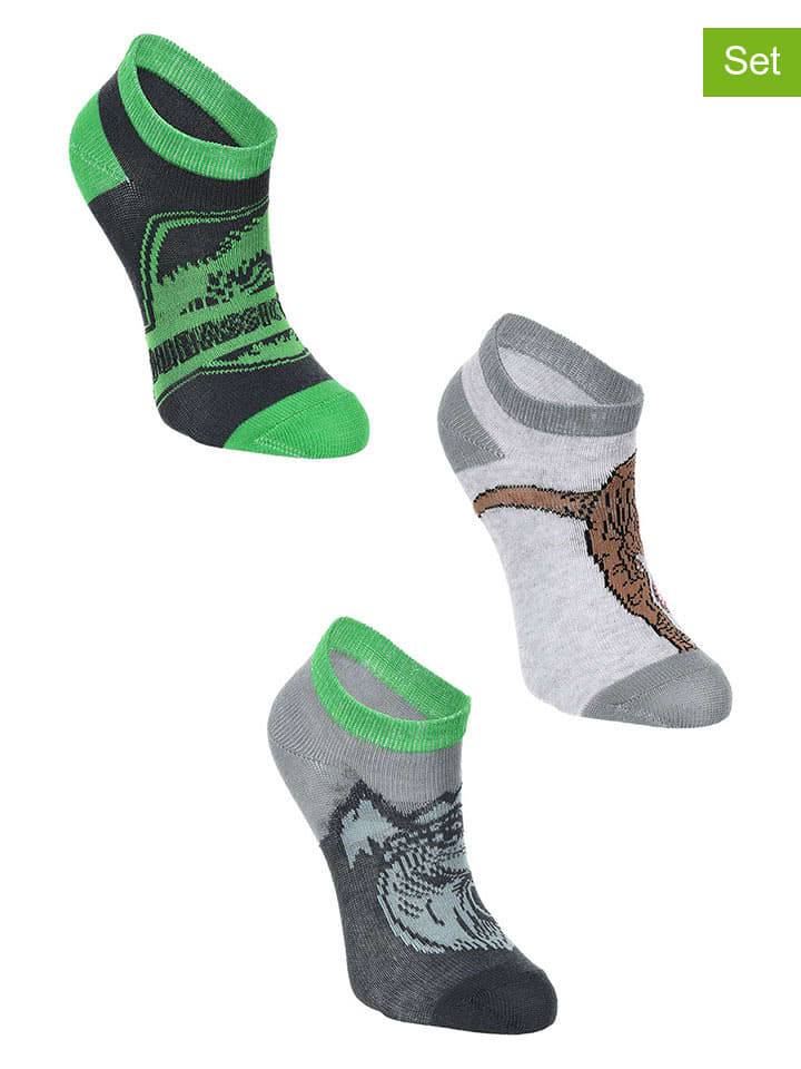 Jurassic World 3er-Set: Socken 