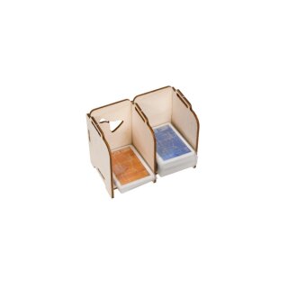 Stacking Tabletop Card Holder Mini 2 Tray