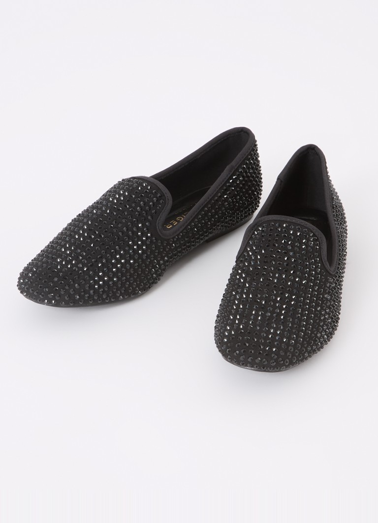 Scarpe slip-on Kensington di Kurt Geiger con strass