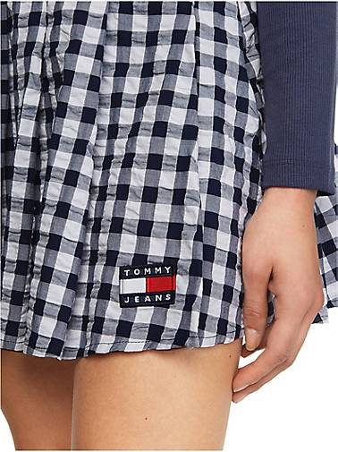 TOMMY-JEANS Damen Minirock GINGHAM