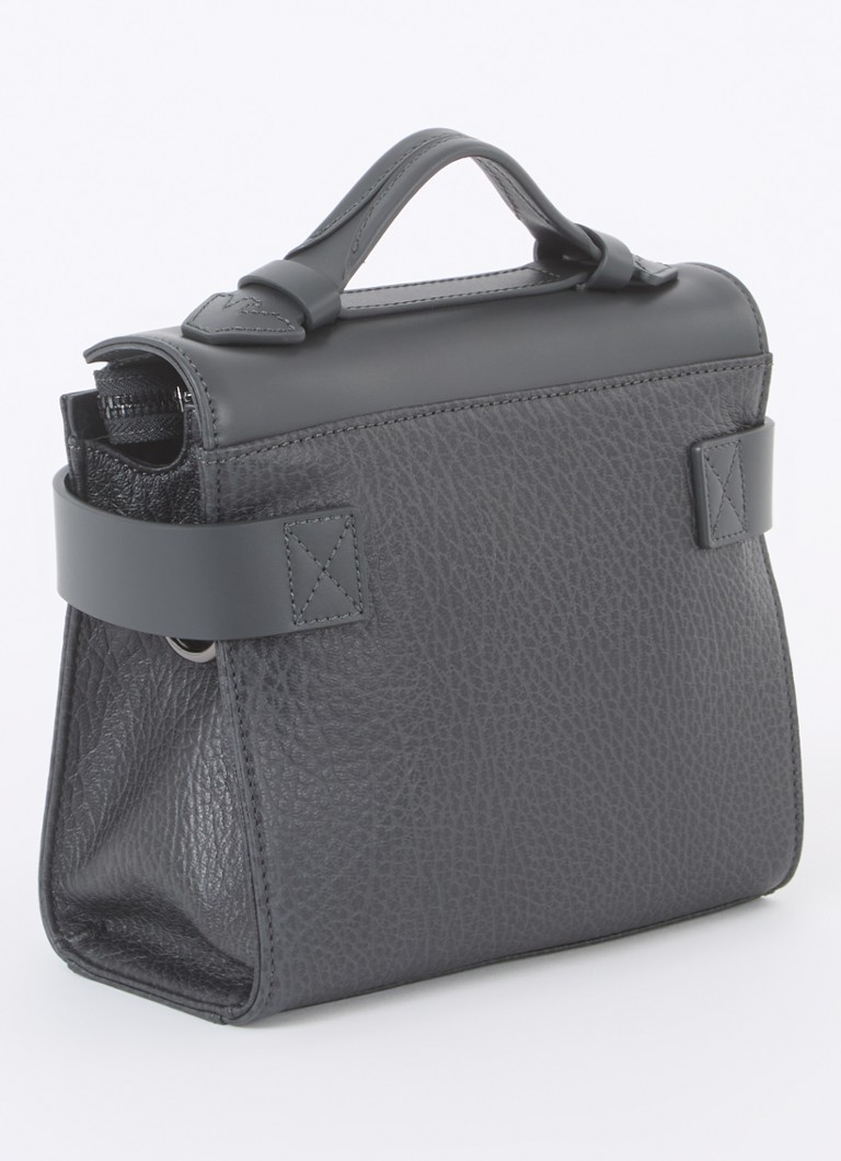 Emporio Armani Leather handbag with detachable shoulder strap