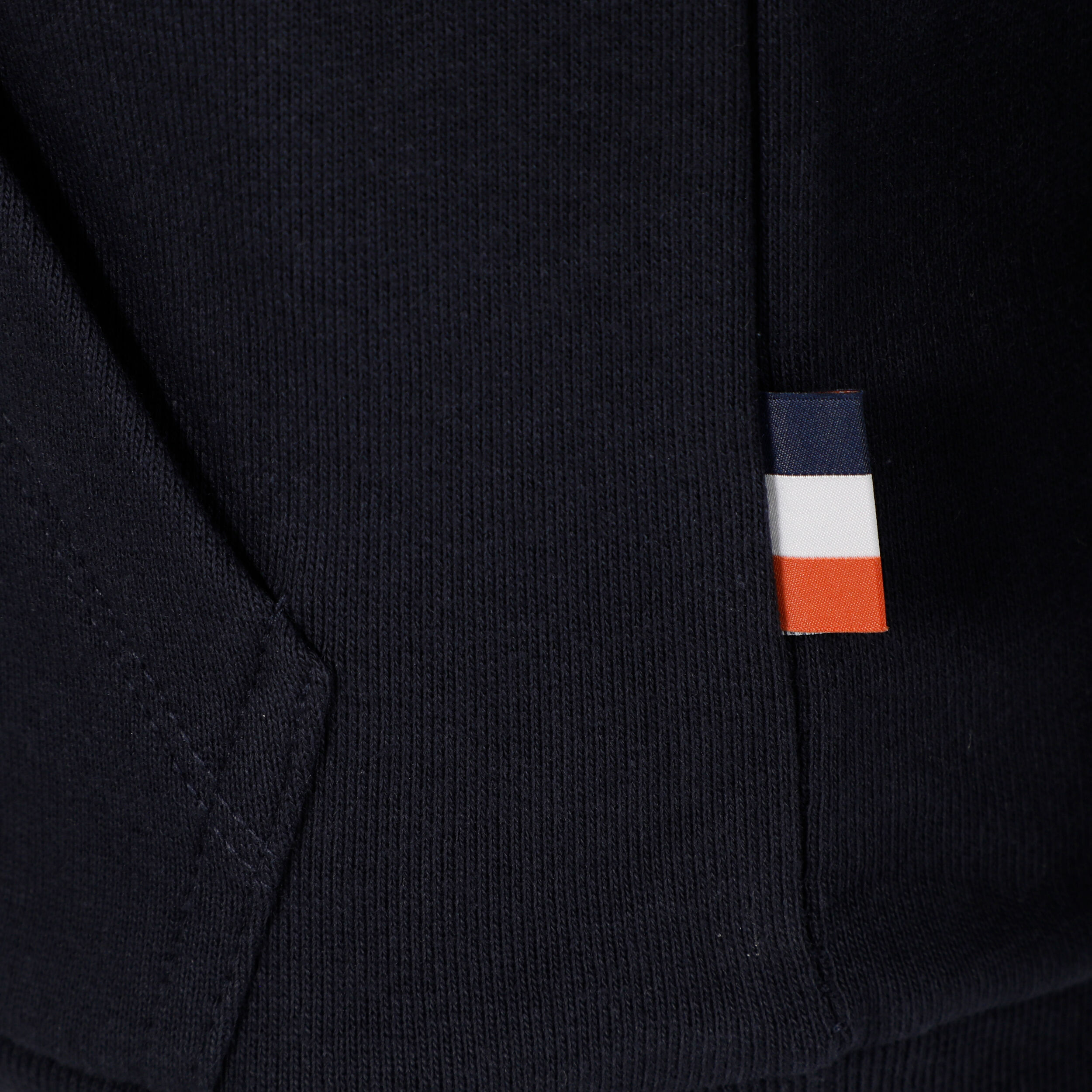 Roland Garros Stripe Hoody Kinder - Dunkelblau
