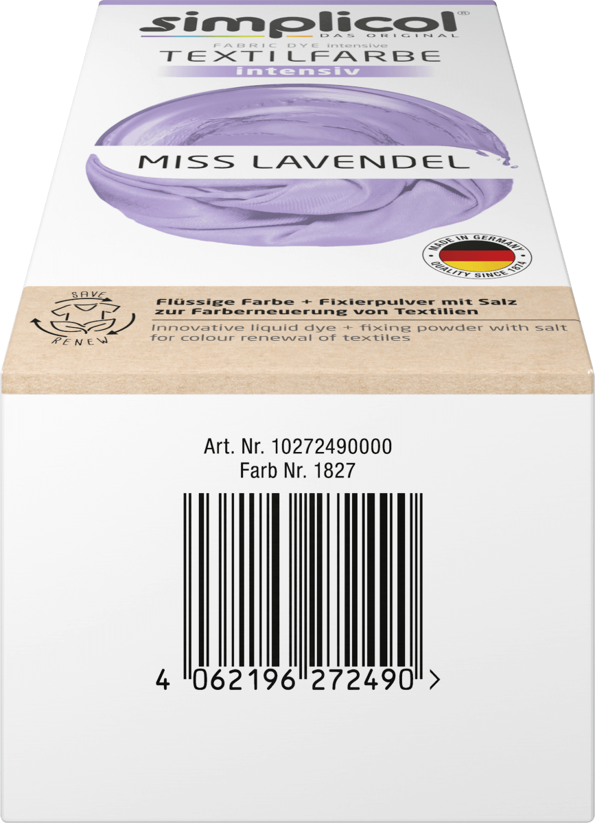 Textilfarbe intensiv Miss Lavendel, 1 St