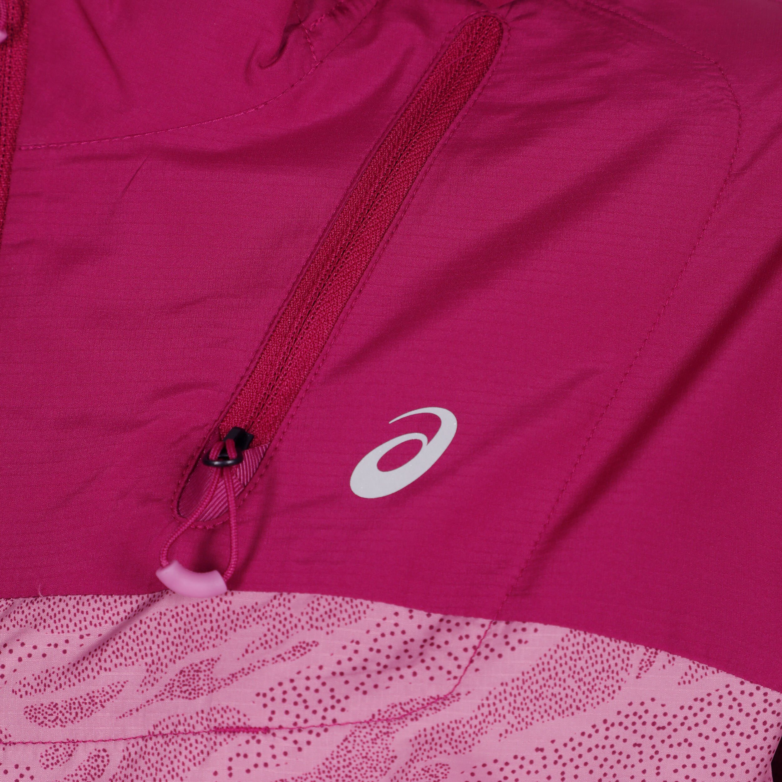 Fujitrail Packable Windbreaker Laufjacke Damen - Berry, Rosa