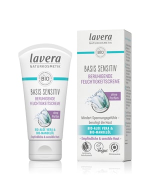 lavera Basis sensitiv Beruhigende Feuchtigkeitscreme Tagescreme-50 ml
