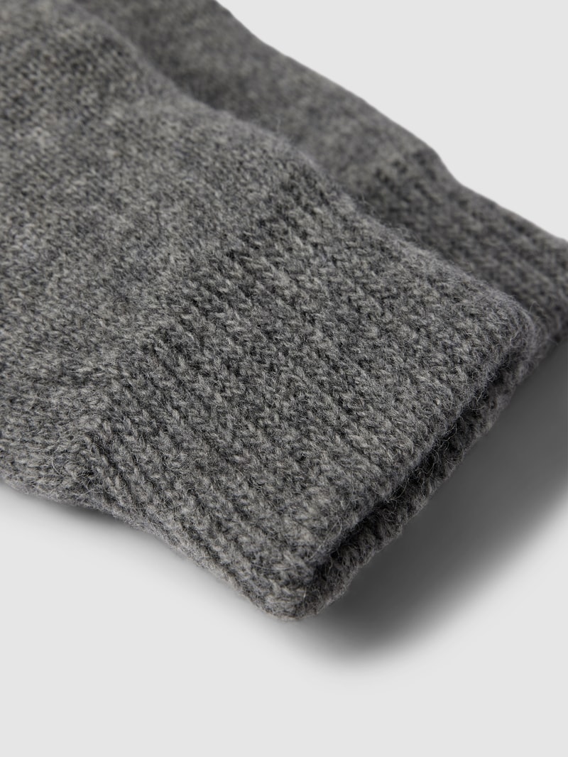 Handschuhe mit verstellbarem Riegel Modell 'Carlton' in mittelgrau