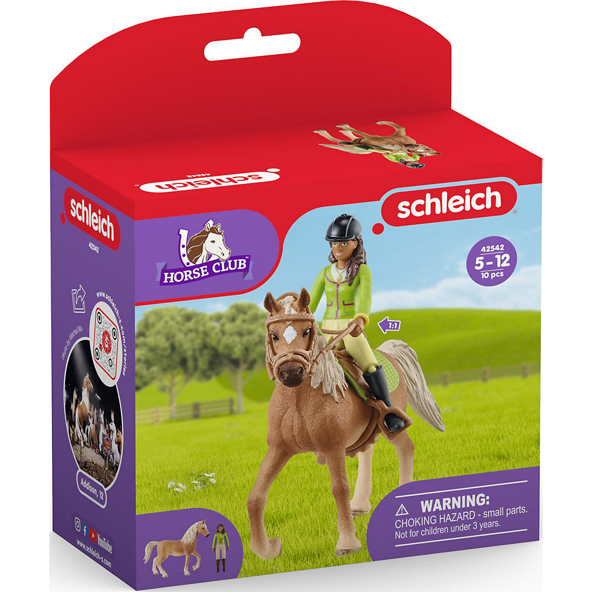 Schleich Horse Club 42542 Horse Club Sarah & Mystery