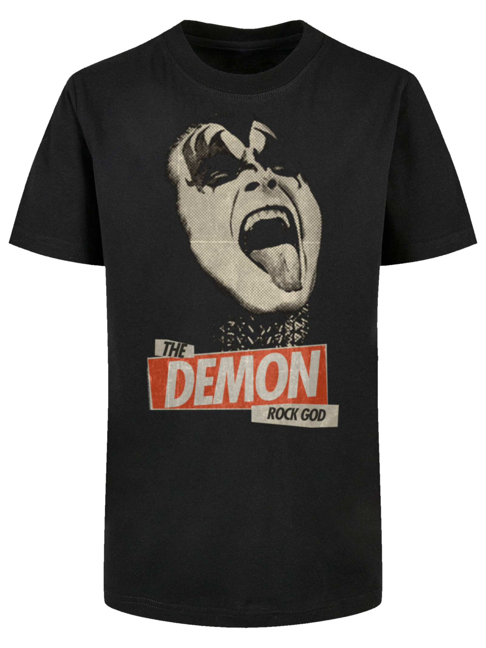 Shirt 'Kiss Rock Music God'