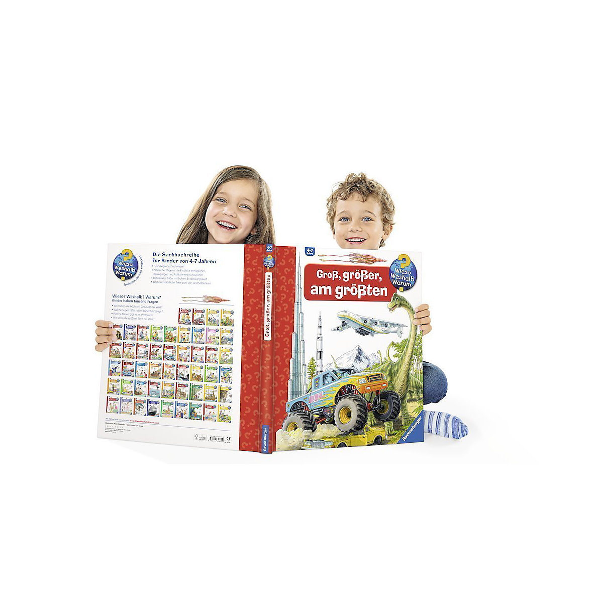 WWW Groß, größer, am größten (Riesenbuch)
