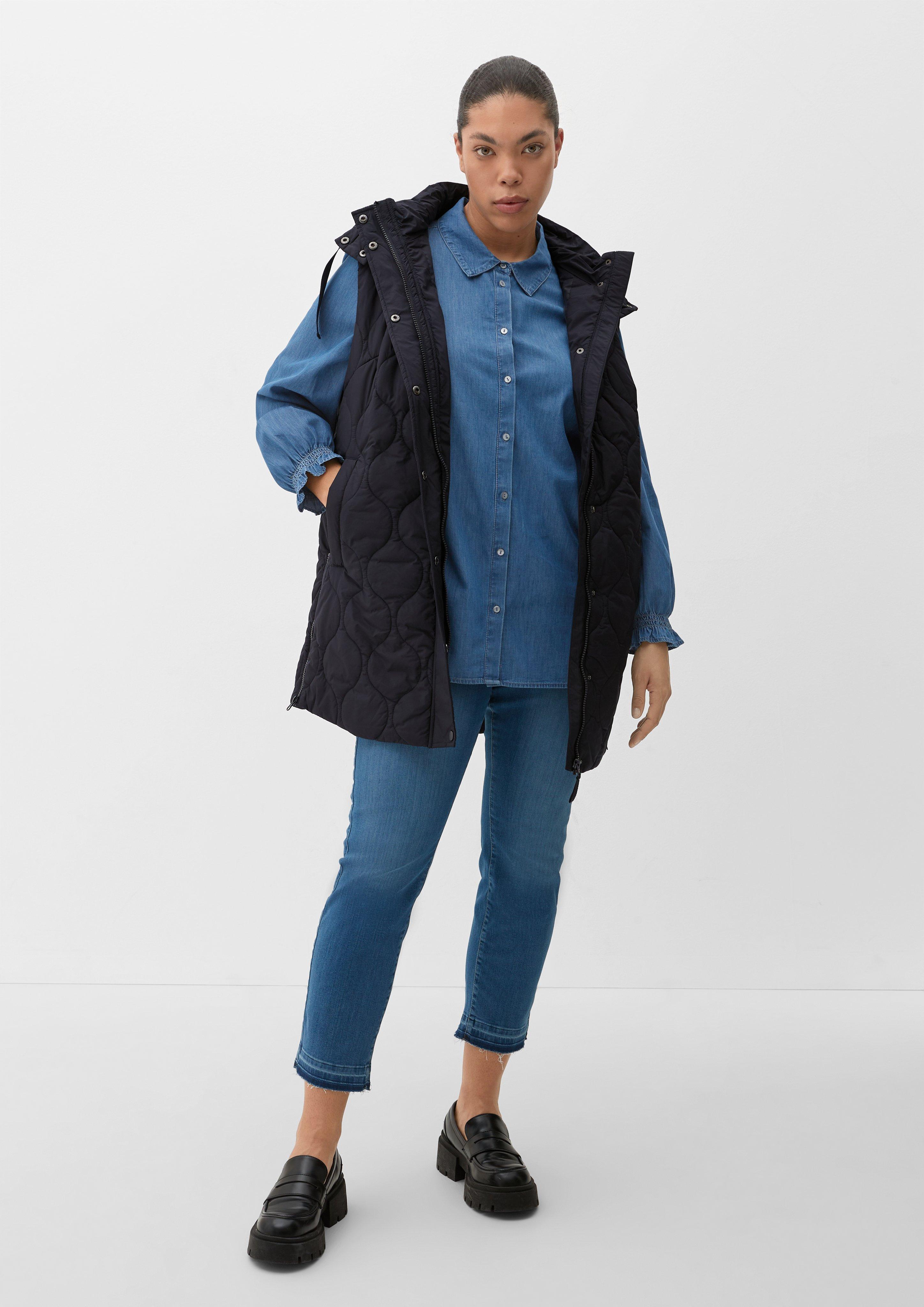 Bluse in Denimoptik  2128745-57Z4