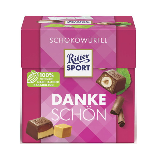 Ritter Sport Schokowuerfel Dankeschön 176G