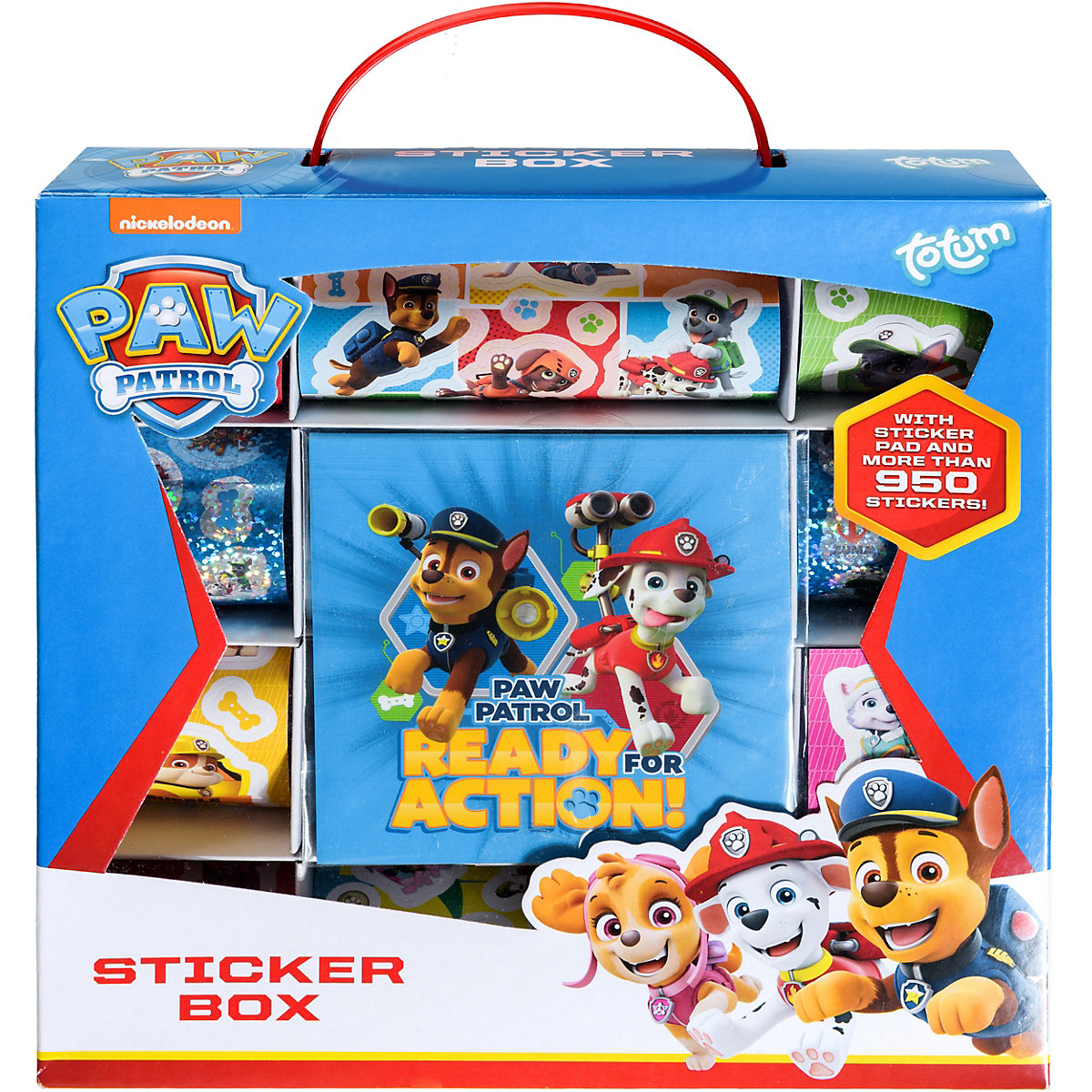 PAW Patrol Stickerbox, 950 Sticker