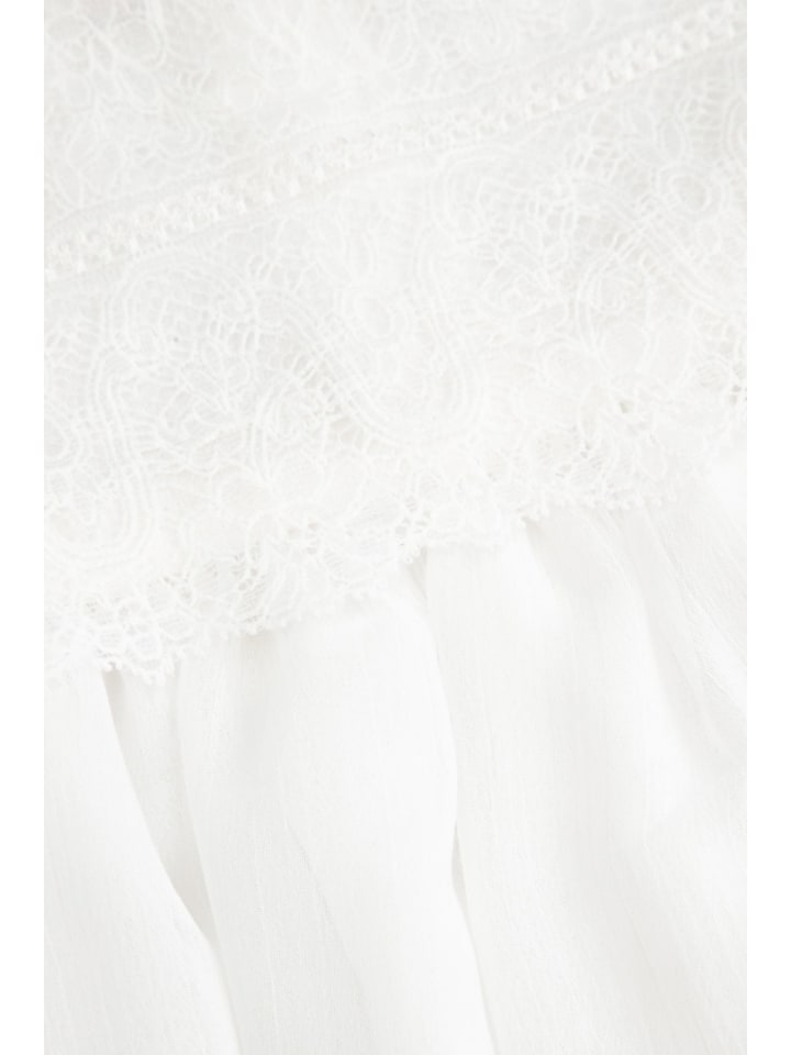 Coccodrillo Stoffkleid in weiß günstig kaufen
