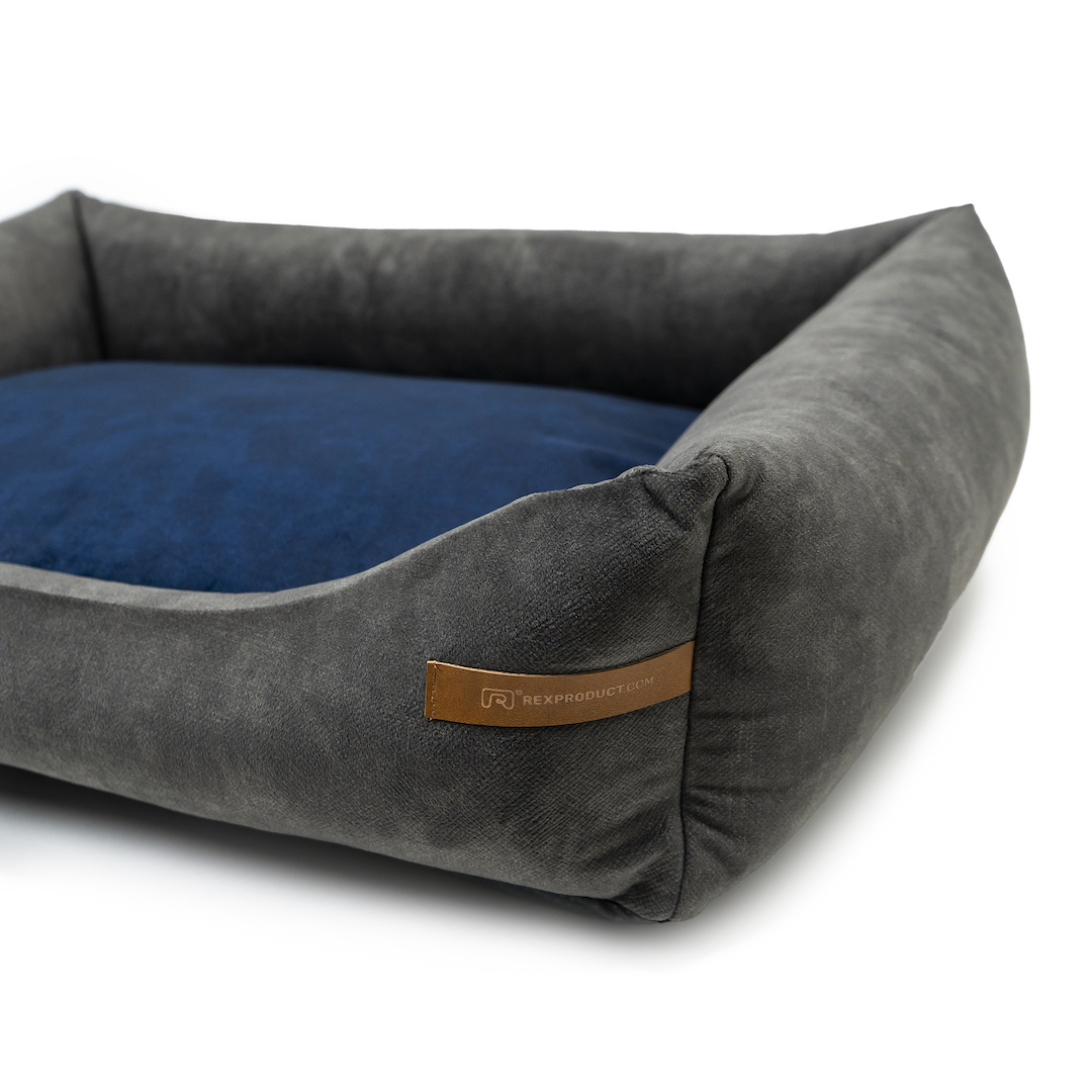 Rexproduct Hundebetten Rexproduct Otto Orthopädisches Hundebett Grau S-XL dunkelblau XL