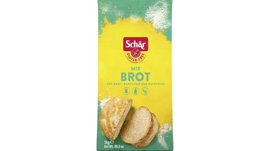 Schär Mix B Mehl - Brot Mix - glutenfrei 1 kg