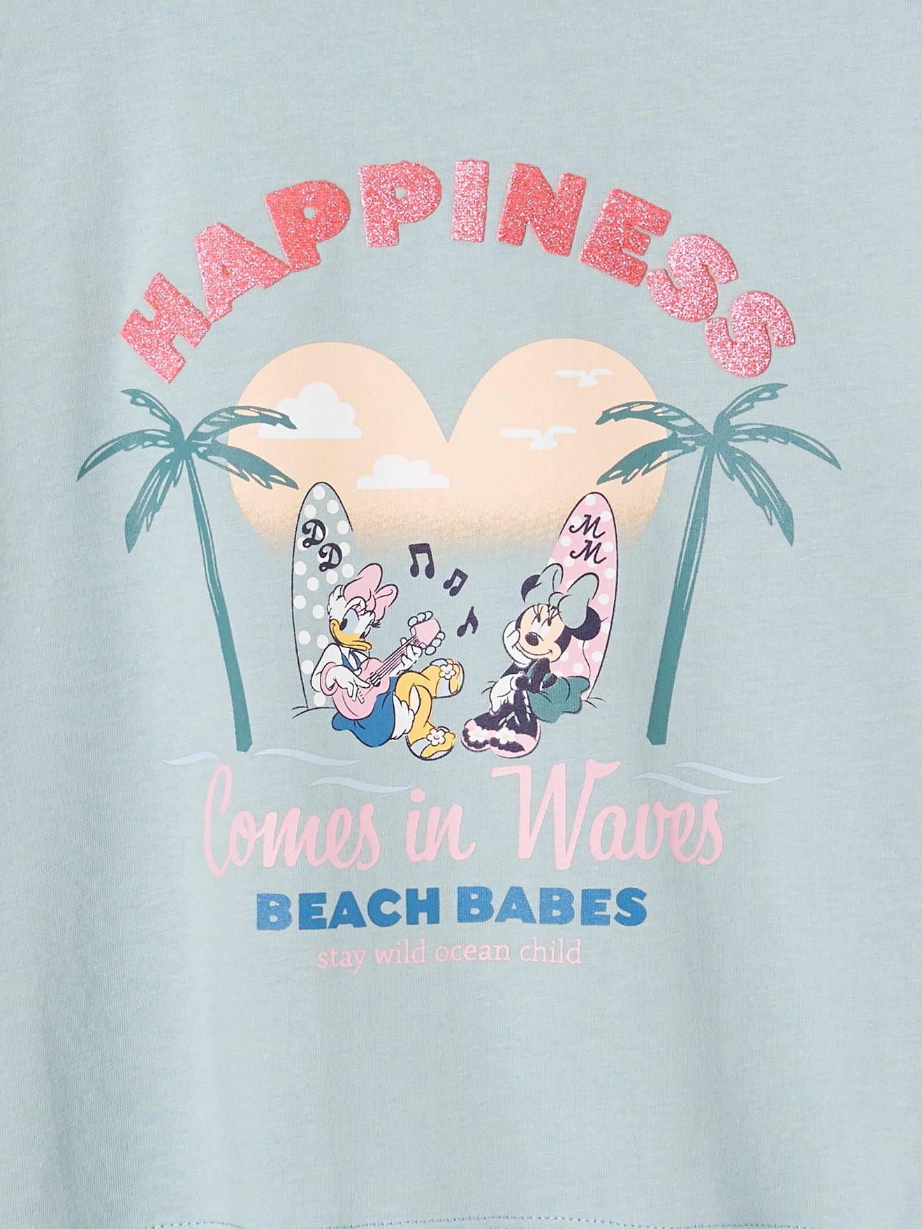 Minnie Kinder T-Shirt Disney MINNIE MAUS - graublau