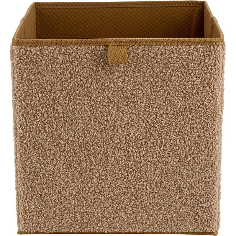 Home Klappboks 2-pk 27x27 cm beige Teddy