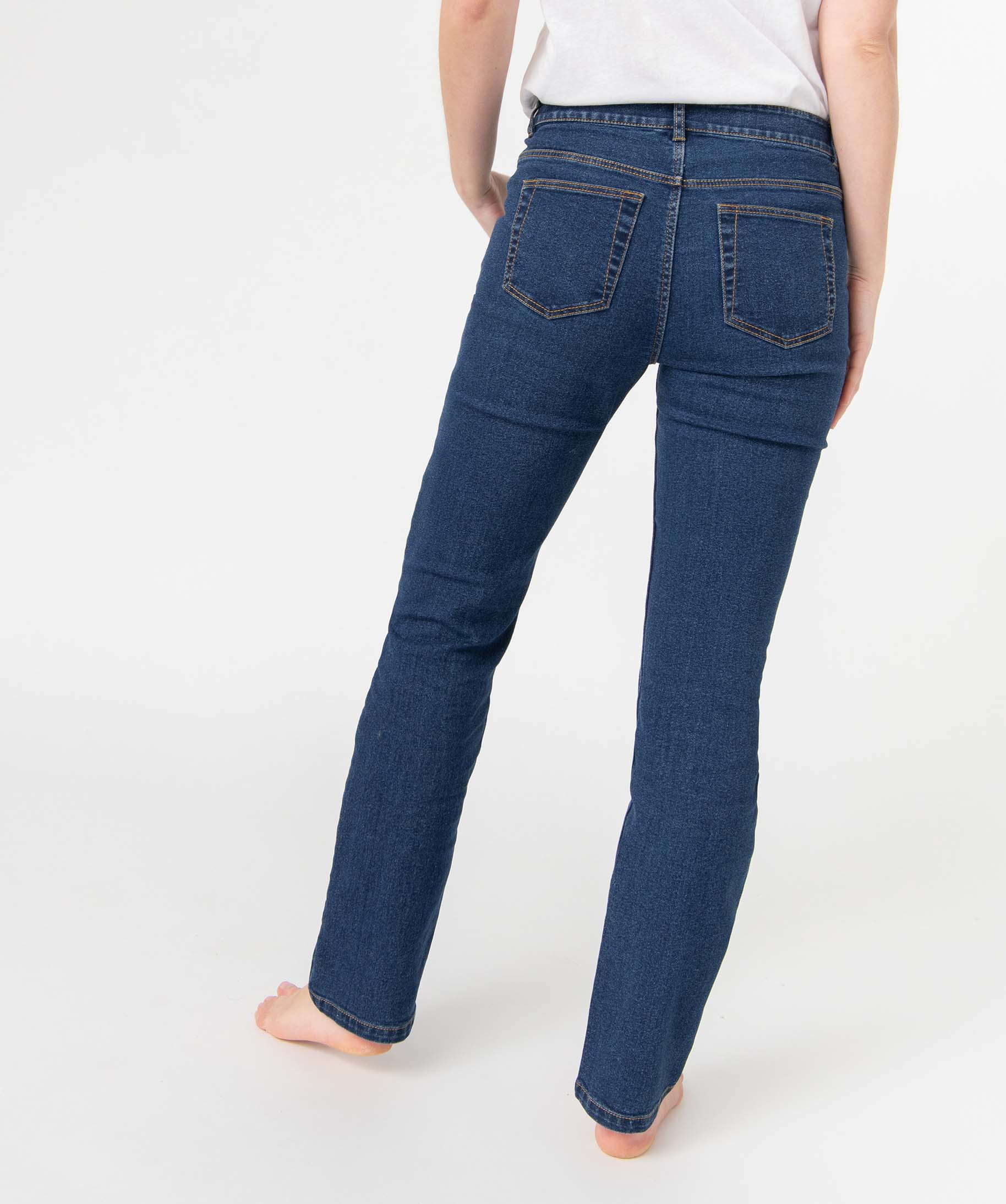 Jean femme coupe Regular brut | GEMO
