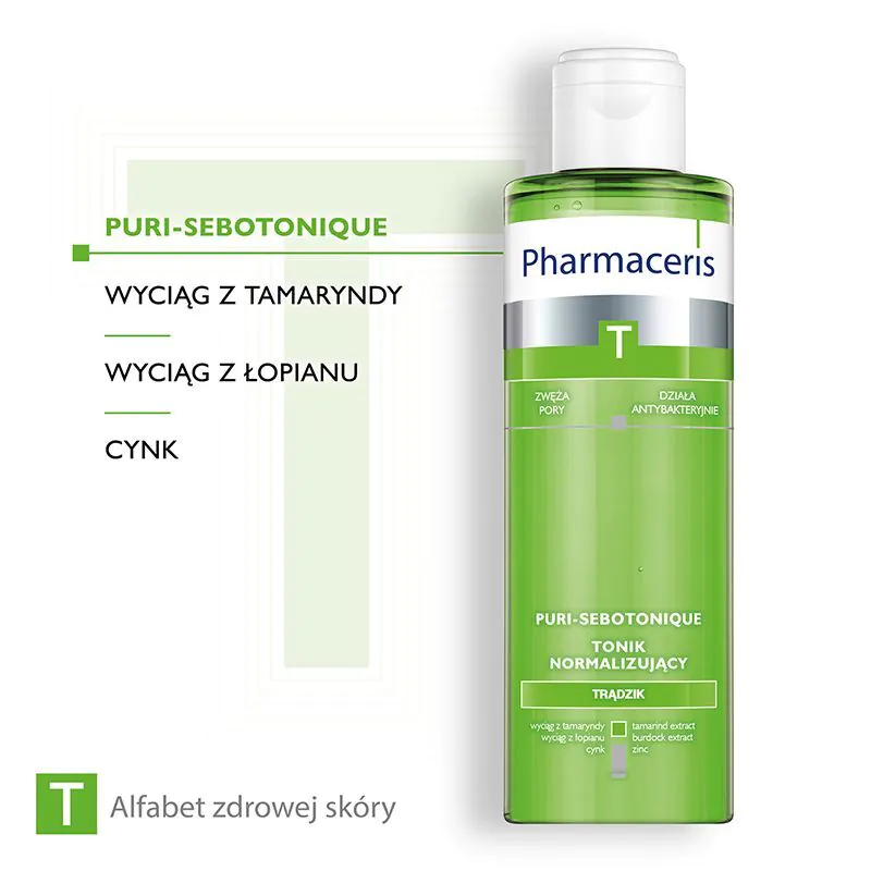 Pharmaceris T Puri-Sebostatique normalizirajući tonik za lice