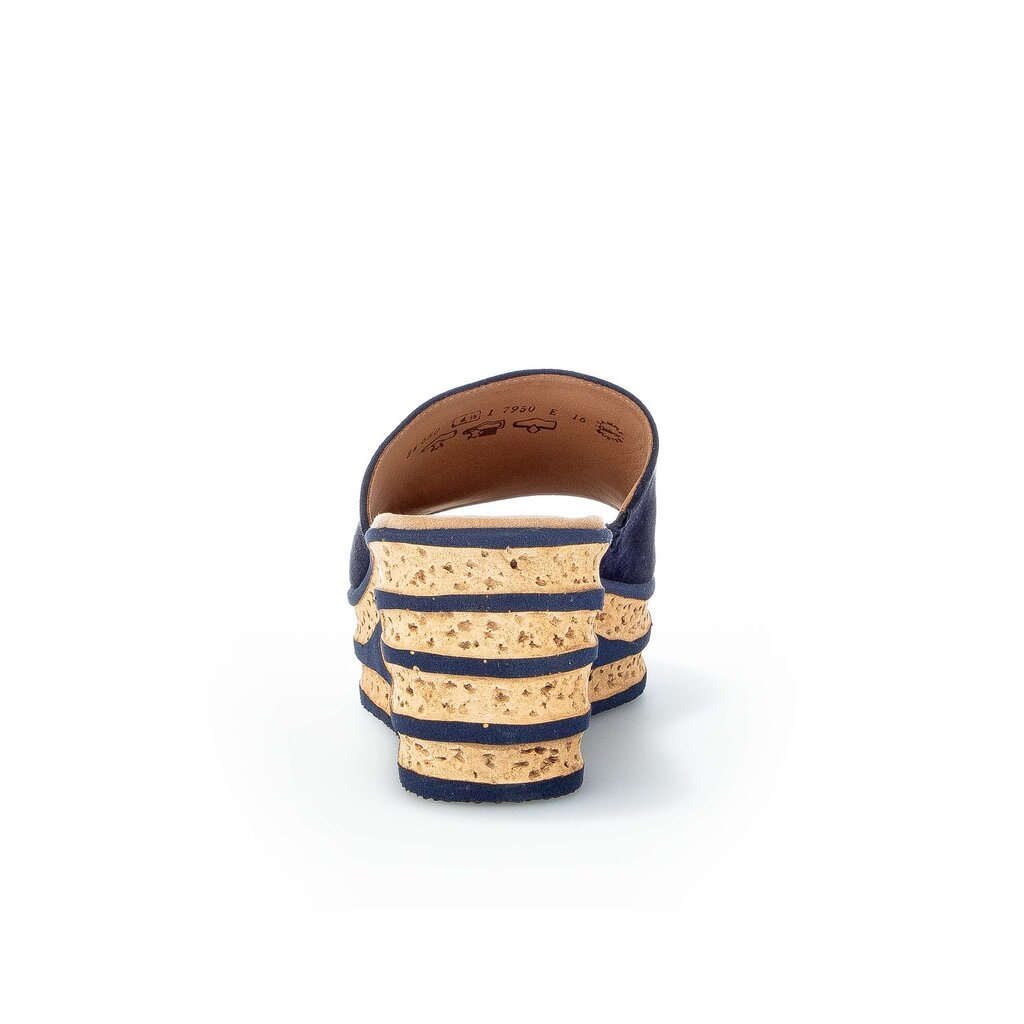 Gabor fashion Pantolette blau