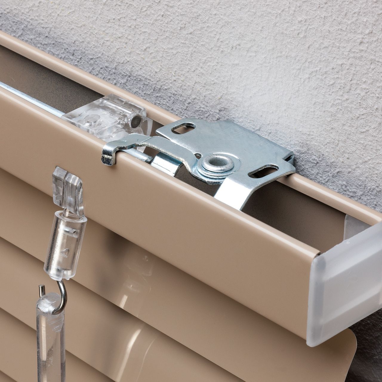 Lichtblick Jalousie Aluminium - Braun, 120 cm x 160 cm (B x L)