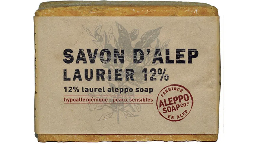 Tadé Aleppo Olivenseife mit 12% Lorbeeranteil 200 g