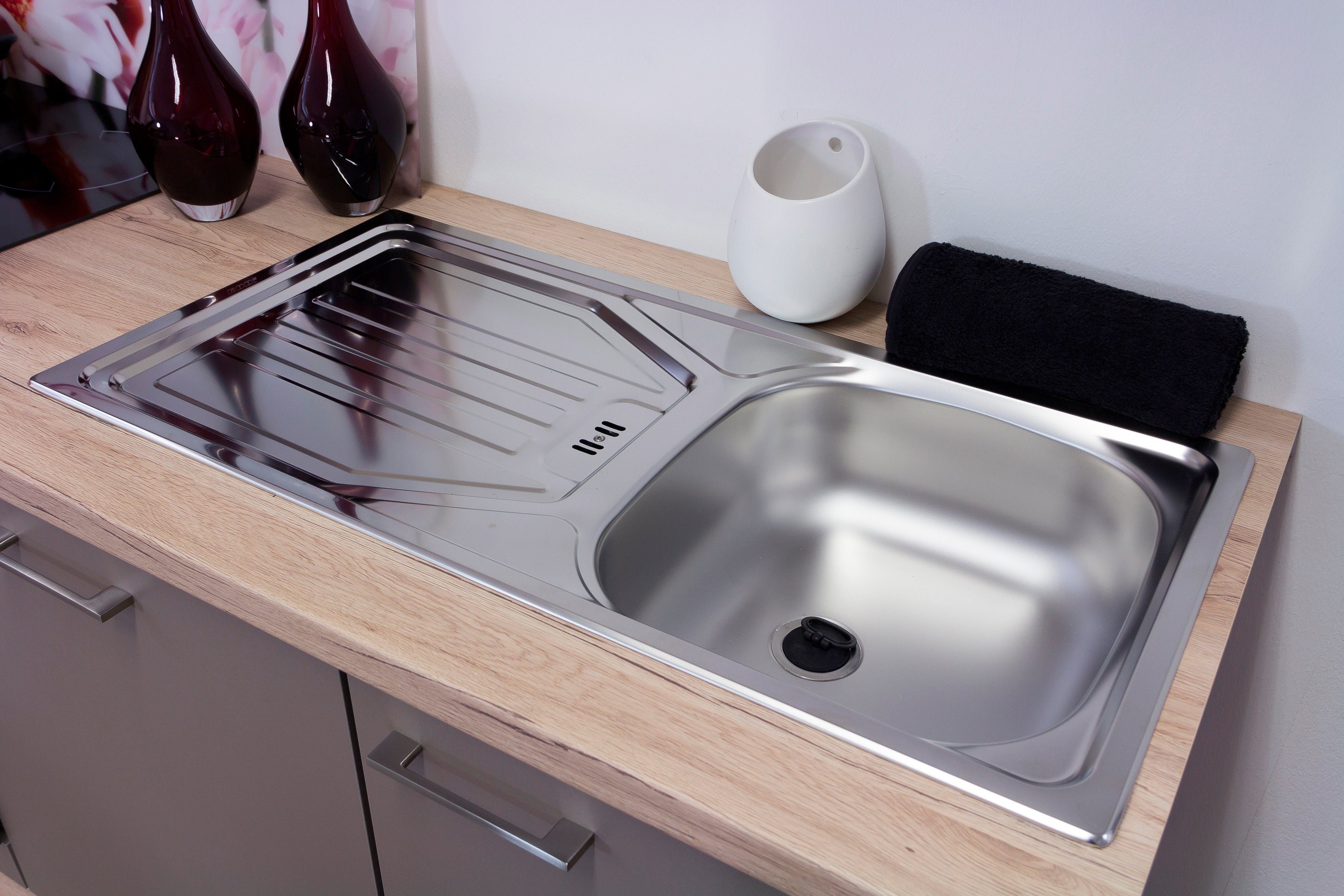 Flex-Well Winkelküche Riva, mit E-Geräten, Gesamtbreite 280 x 170 cm