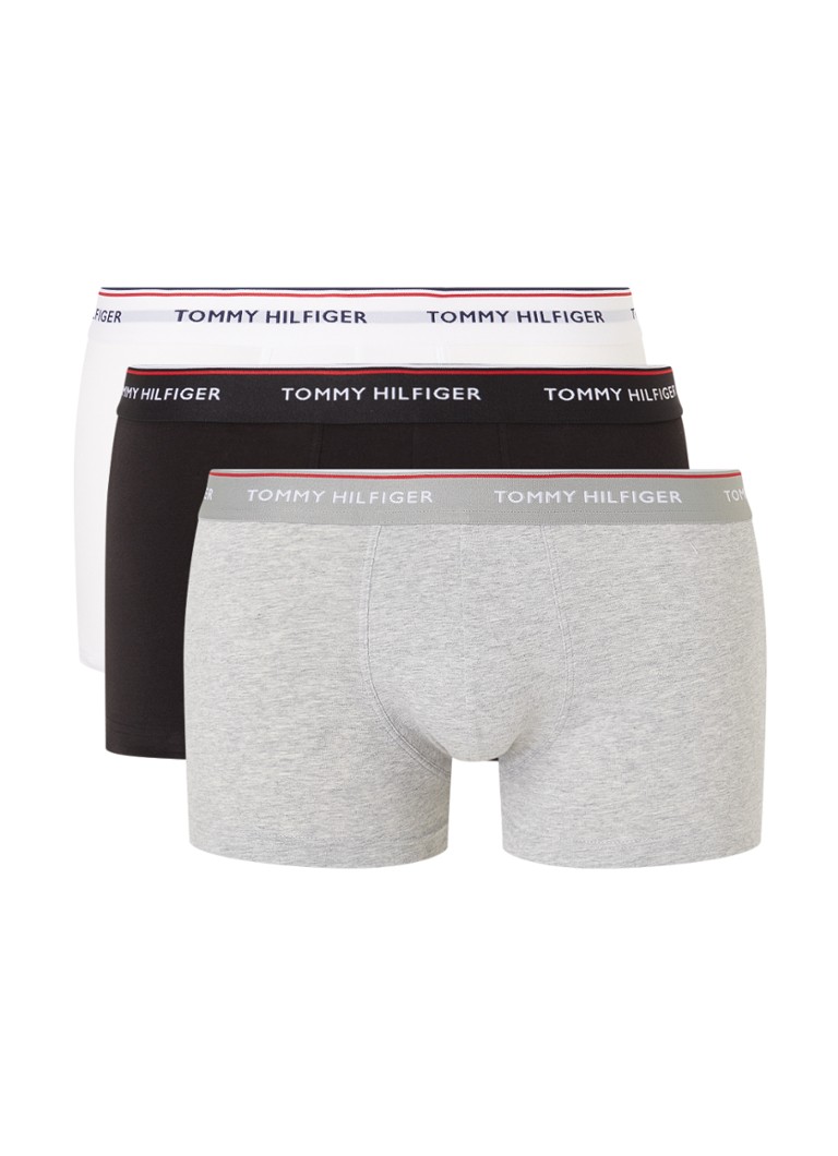 Set de 3 perechi de boxeri cu logo-ul Tommy Hilfiger