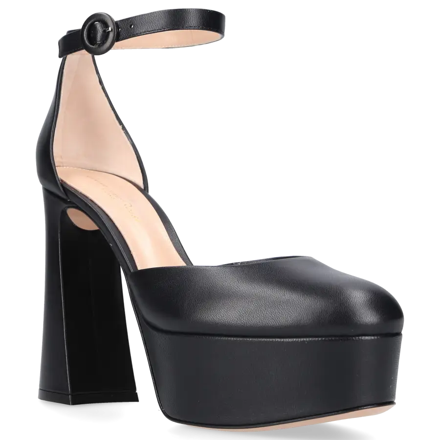 Gianvito Rossi - Pumps HOLLY D'ORSAY Nappaleder - schwarz