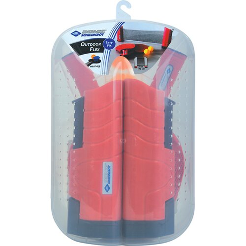 TISCHTENNIS-SET (2X SCHLÄGER + 2 BÄLLE + 1 FLEX NET)