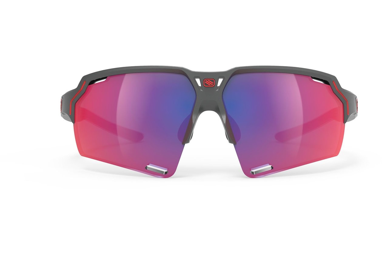 Rudy Project Deltabeat Charcoal Matte / Multilaser Red