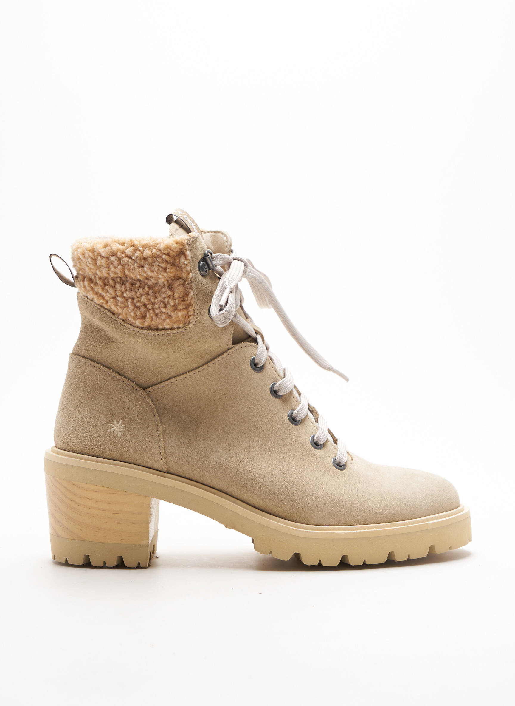 Art Bottines Femme couleur beige