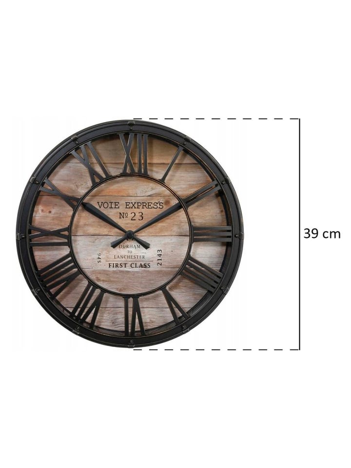 Atmosphera Créateur d'intérieur Wanduhr in braun günstig kaufen onesize